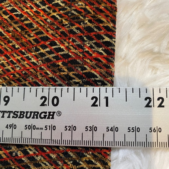 Coldwater Creek Two Piece Shell with open front Cardigan Fall Colors - Picture 5 of 9